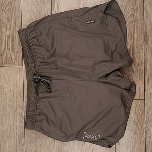 ASRV Silverlite DSG-0155 Dark Green Sz Medium Mens Athletic Workout Shorts